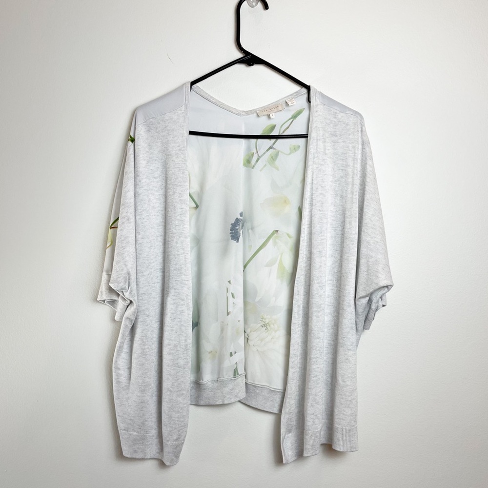 Ted baker short sleeve cardigan